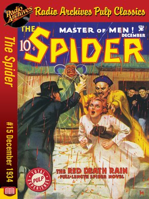 cover image of The Spider #15